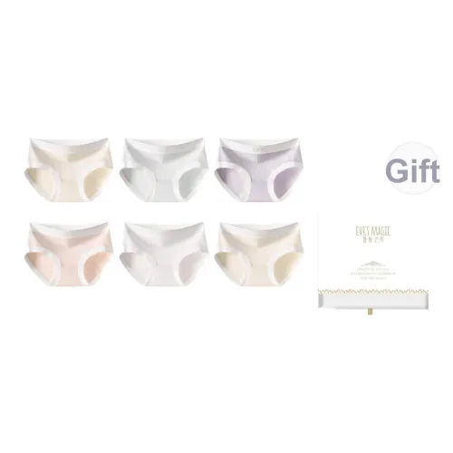 XIA.WA.ZHI.XIU Женское нижнее белье коробка 6 пар