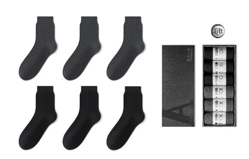 Taste the color Men Mid Calf Socks-8