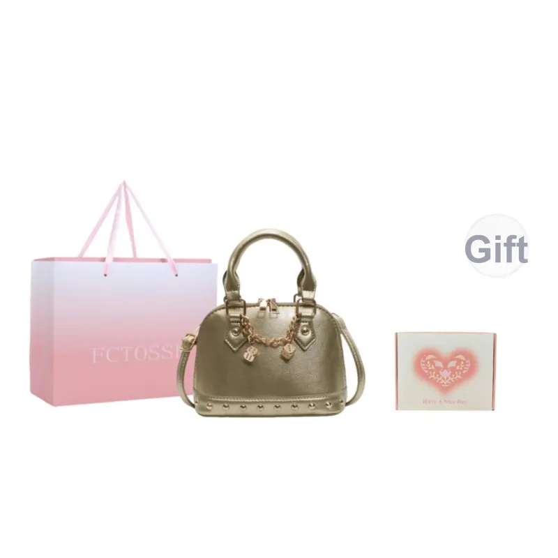 FCTOSSR PU Shoulder Bag, Crossbody Bag, Handbag Regular Women's Silver/Black/Gold/Blue/Pink-25