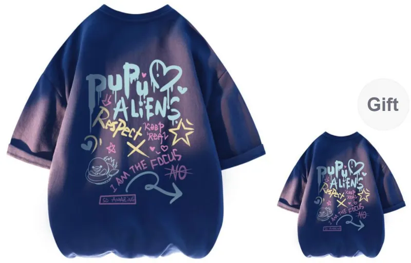 PUPU ALIENS T-Shirts Unisex-28