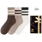 Brown, Light Brown, White (3 Pack)