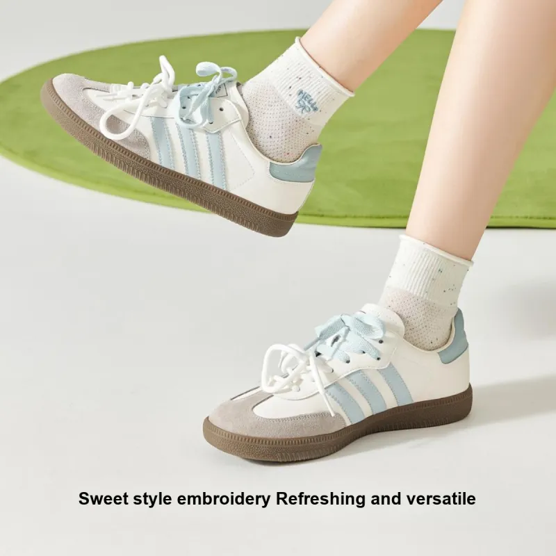 Temooues Mid Calf Socks Women's Combo Set-2