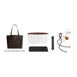 Brown Liner+Bottom Pad+Shoulder Pads[Three-Piece Set]Comes with Pendant-City33 Black Brown