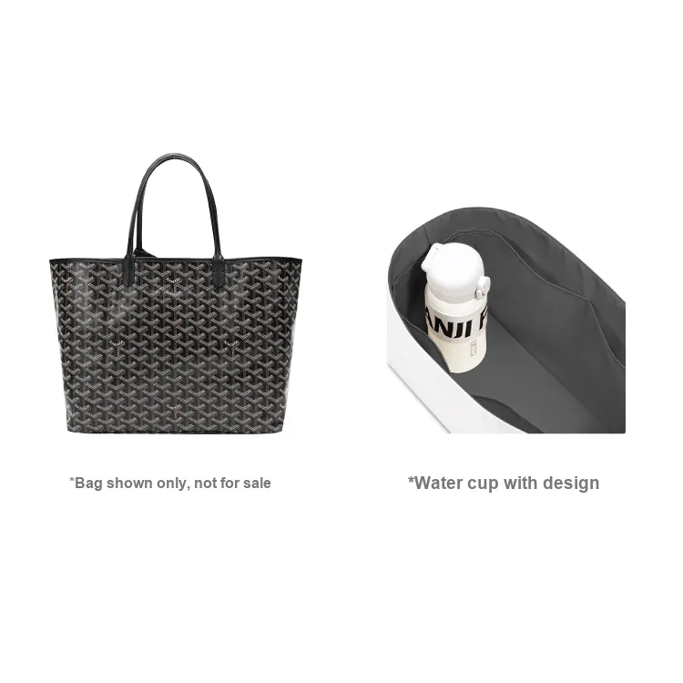 FANJI DuPont Paper Liner Bag For Storage And Organization Unisex Steamed Chestnut/Meteorite Gray/All Black-5