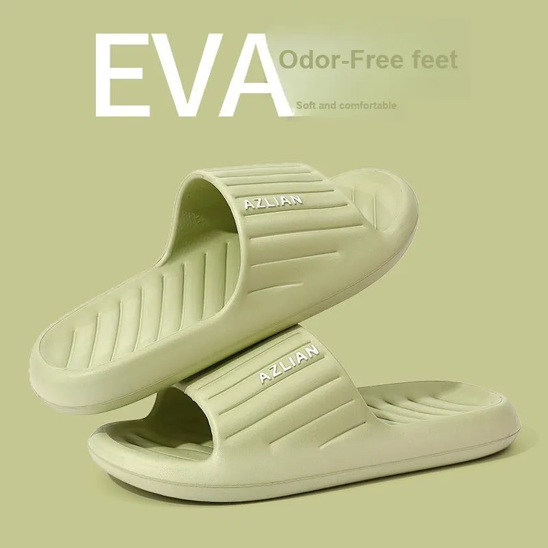 Foot Recreation Summer Squashy And Bouncy Feeling Soft Soled Indoor Bathroom Bathing Slip Resistant Home Slippers-14