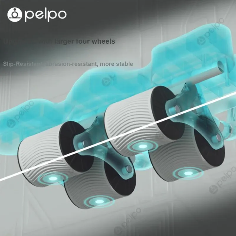 Pelplo Abdominal Rollers Unisex Home Indoor Office Exercise Flat Support 2 in 1-1