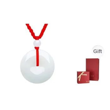ZHOU LIU FU Pendants White Jade Unisex