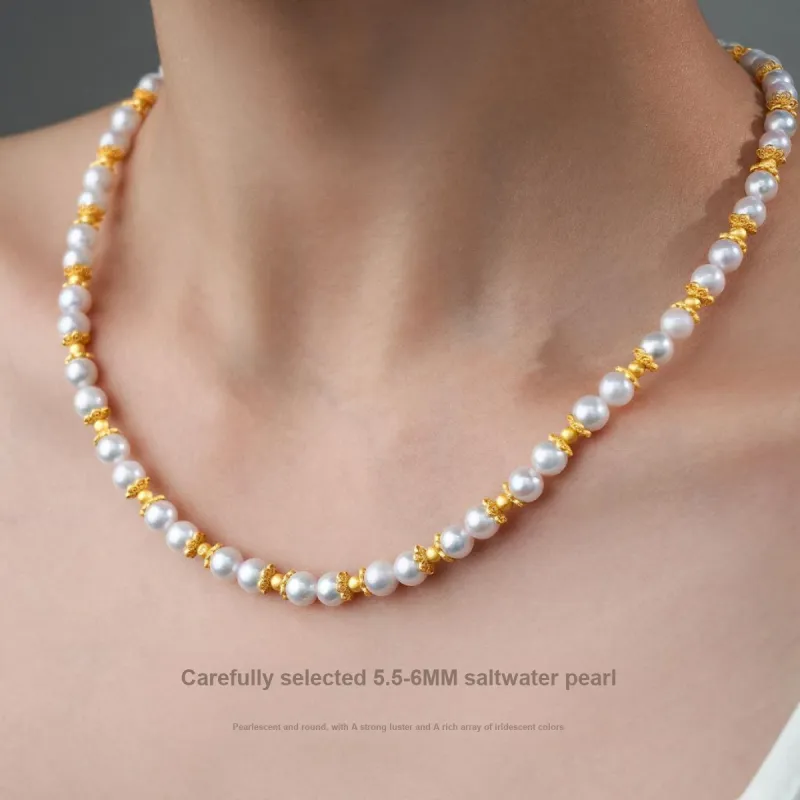 ME LUXE Saltwater Pearl Necklaces Women's-1