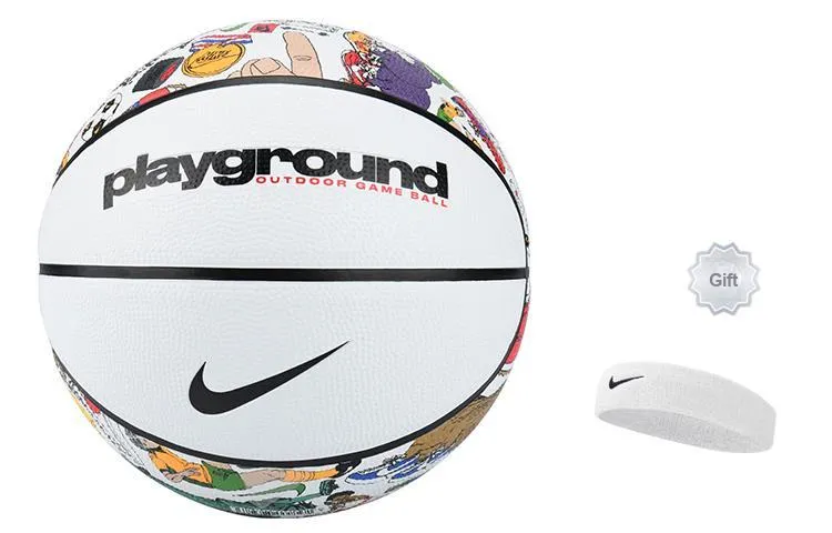 Nike Size 7 Ball Indoor Outdoor Universal Basketball Rubber