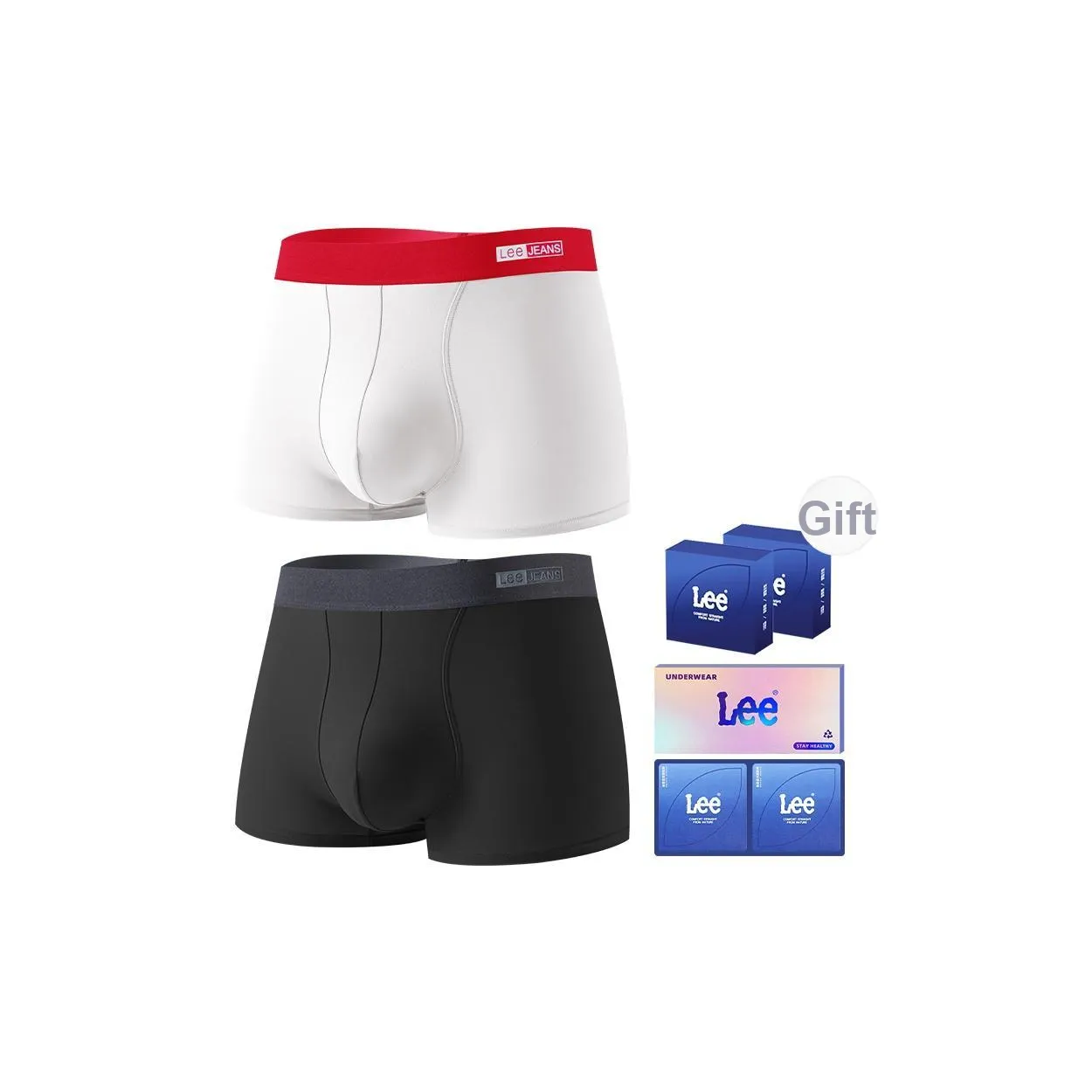 Lee Classic 101 Нижнее белье Подарочная коробка Мужской 2 упаковки