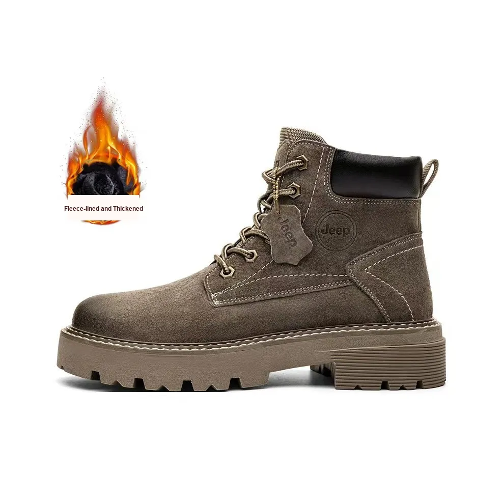 JEEP Classic Vintage Желтый Ботинки Martin Boot Платформа 4-5 см Мужской