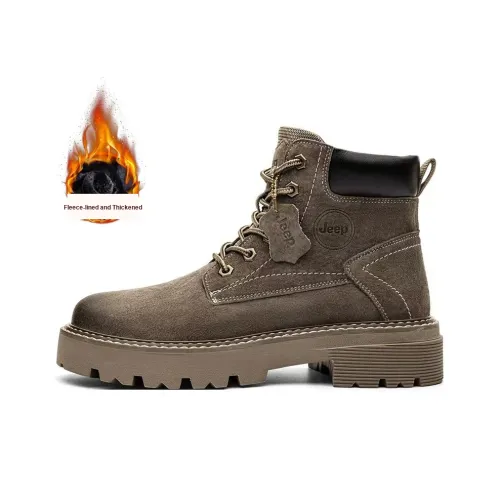 JEEP Classic Vintage Желтый Ботинки Martin Boot Платформа 4-5 см Мужской