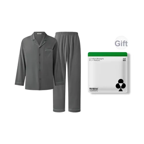 YOUKESHU Мужские пижамные комплекты