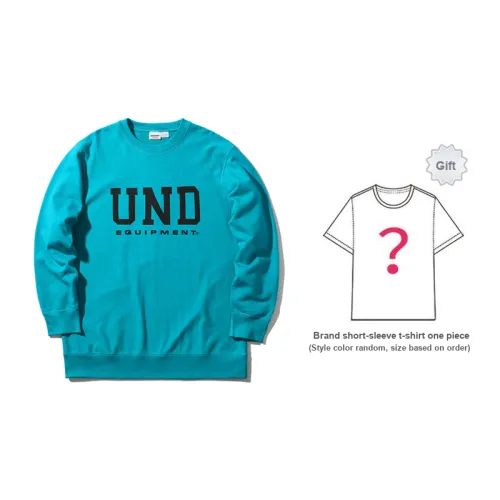 UNDEFEATED Sweatshirts Unisex Green Short-Sleeved Size Varies With Order