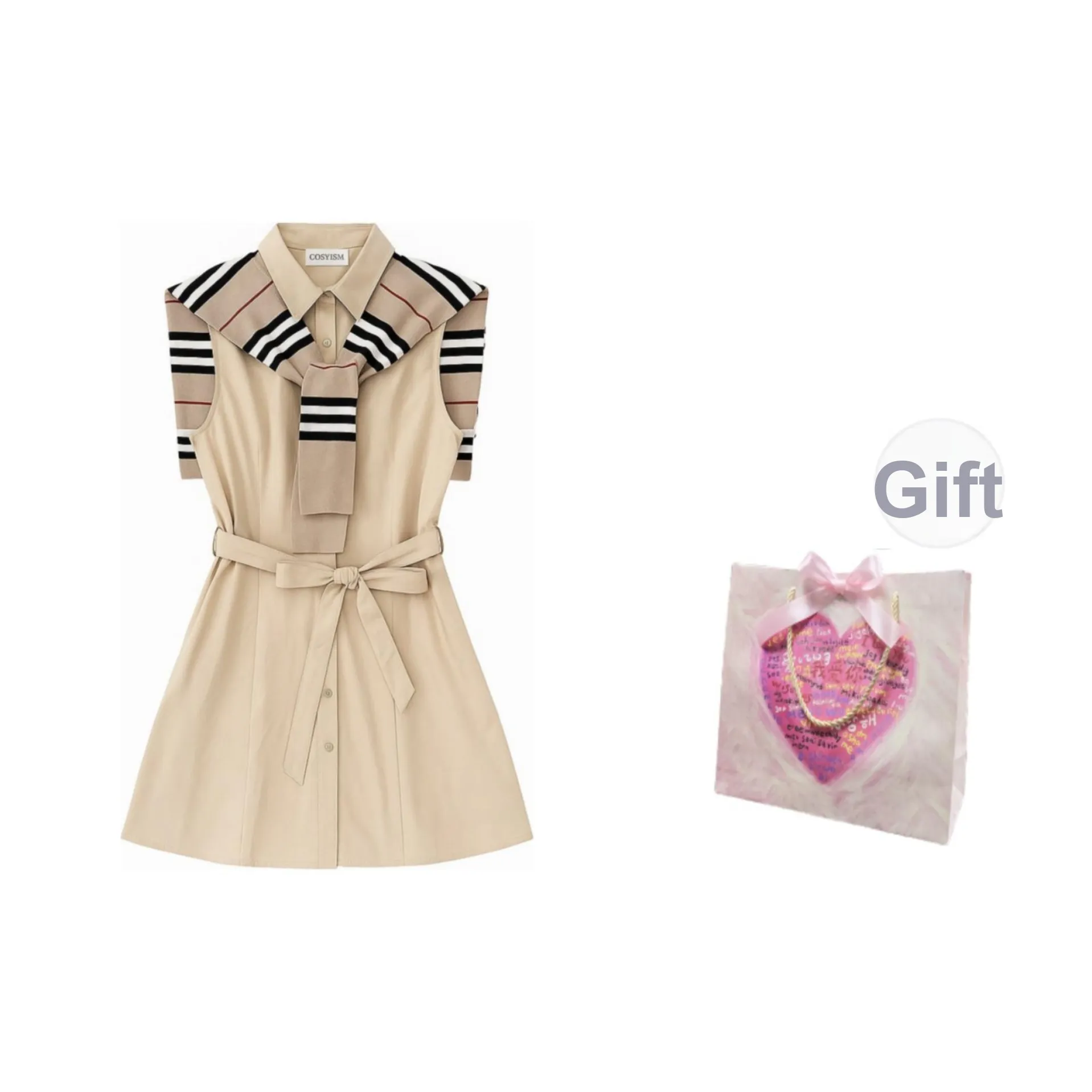 COSYISM Платье без рукавов Женское