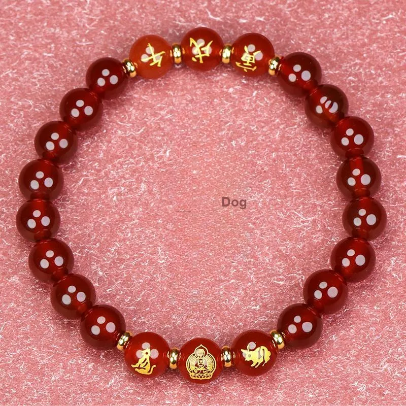 Phoenisess Agate Bracelets Unisex-71