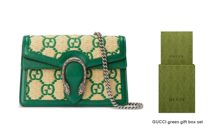 GUCCI Dionysus Leather Crossbody Bag, Shoulder Bag Extra Mini Women's-7