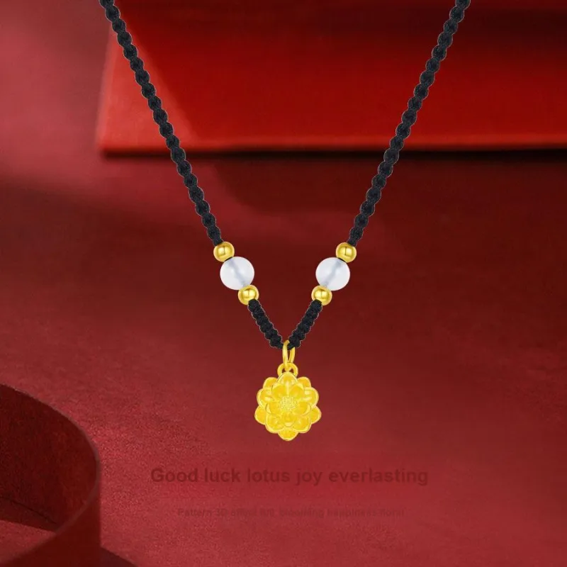 Tkb Wealth Blessing Necklaces Women's-1