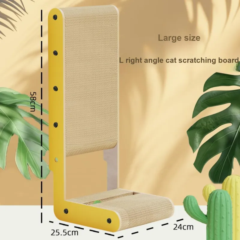 Bebe Fun Upright L Shaped Cat Scratching Board-2
