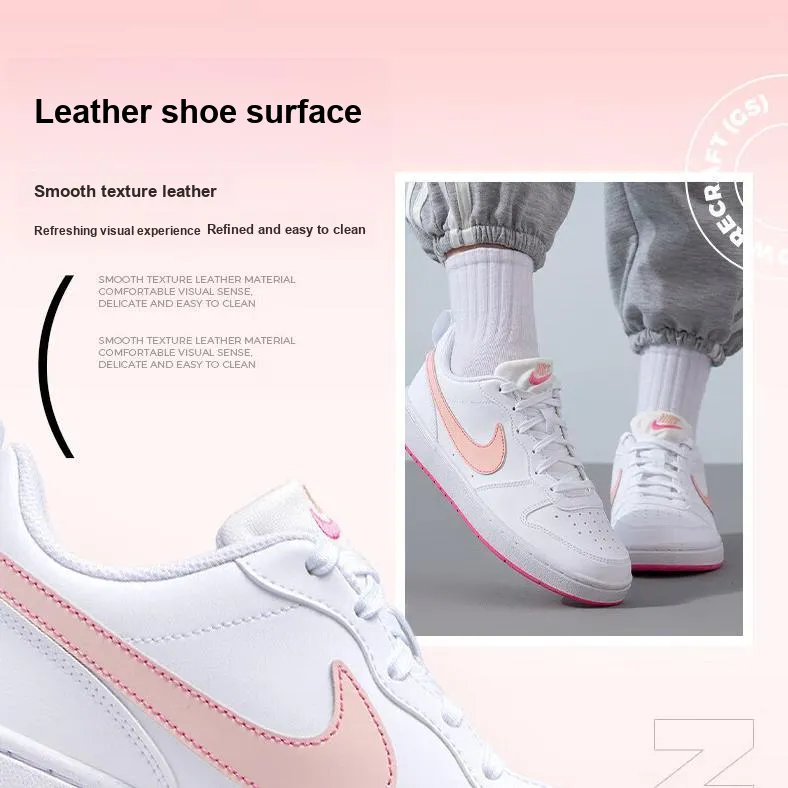 Nike Court Borough Low White Pinksicle TD-1