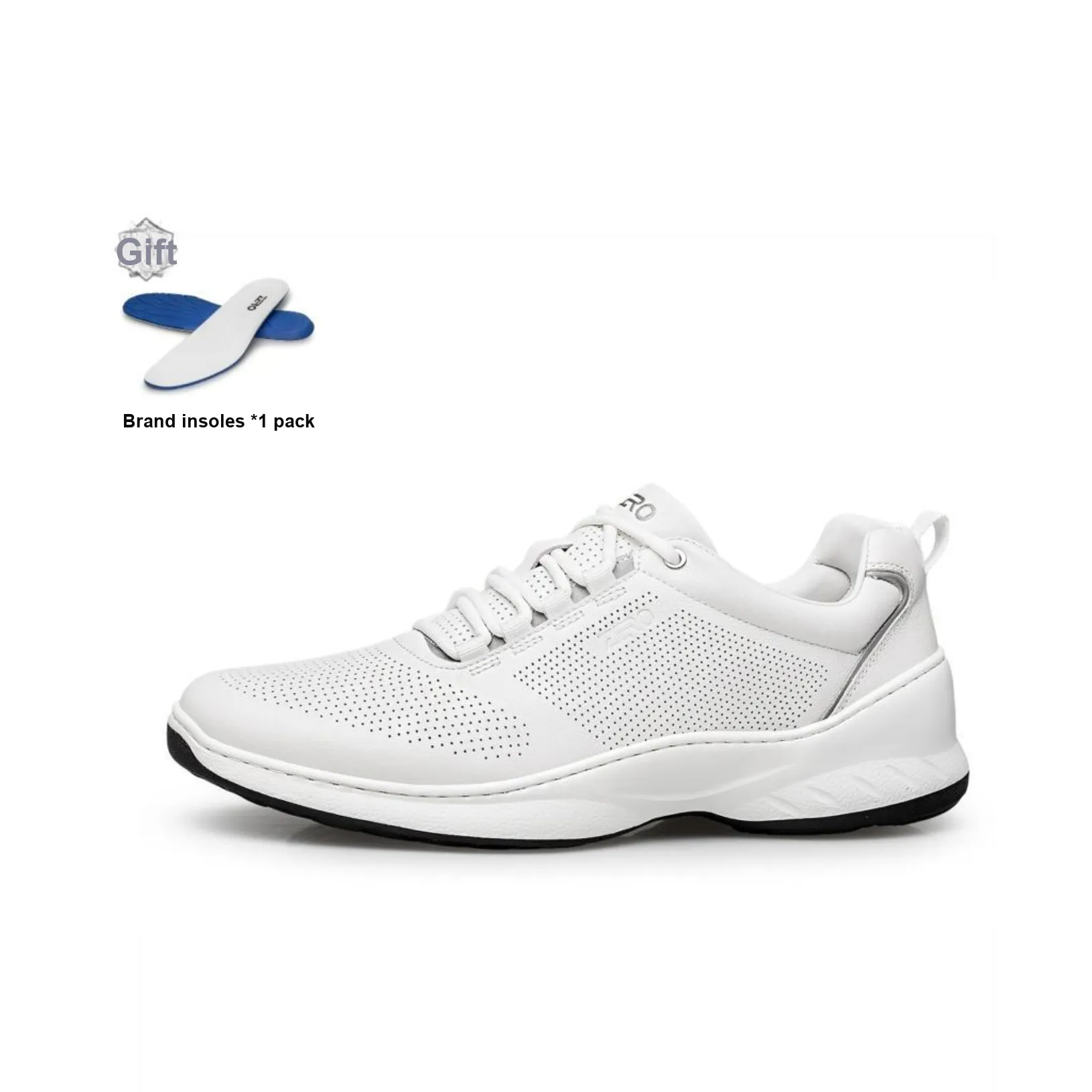 ZRO Casual Shoes Men's Low top Elegant Rhythm Blue/Elegant Gentleman Gray/Elegant Gentleman White/Yuppie Black