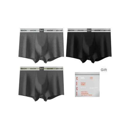 MIIOW Боксеры Мужской Сумка для покупок 3 шт