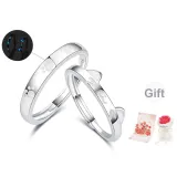 Cute Cat Paw Couple Rings