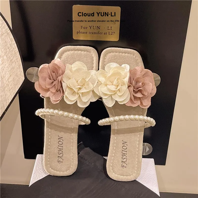 WUJI One Strap Sandals 1.5cm Women's-2