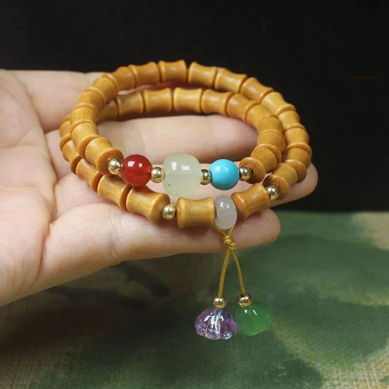YUGONGYUAN Barbie Sandalwood Bracelets Unisex-1