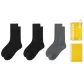 [3 Pack]2 Black+Dark Gray