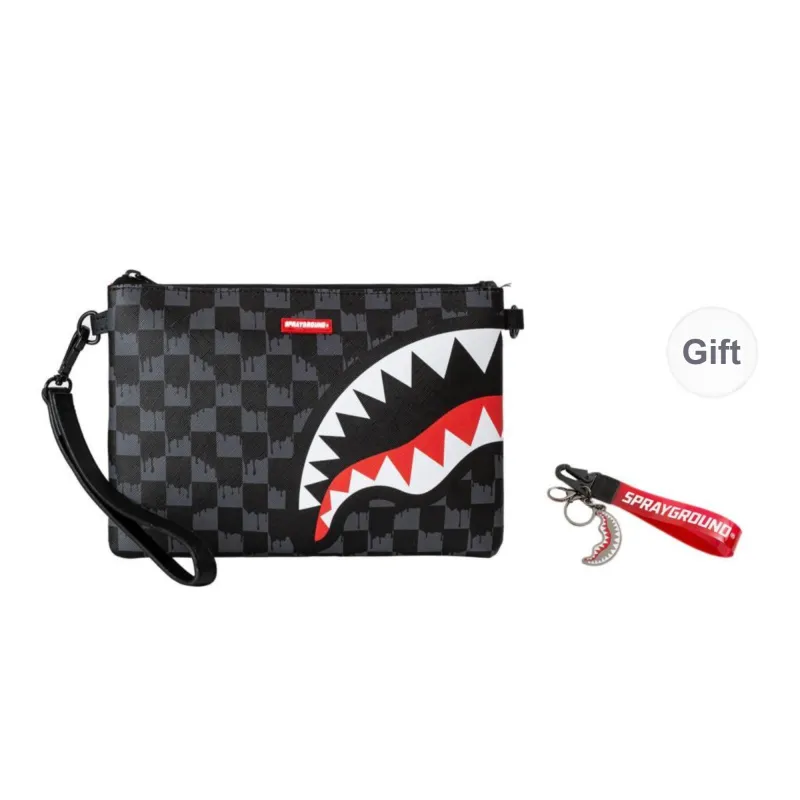 SPRAYGROUND PVC Handheld Clutch Unisex-4