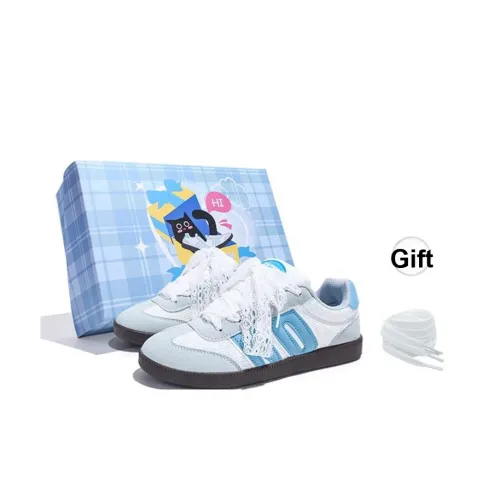 NOCOPY Устойчивый к истиранию Баланс Дышащие Низкие Кроссовки для скейтбординга Унисекс Небесно-голубой