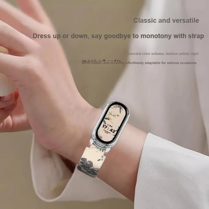 Mr. Strap Xiaomi Compatibility Watch Band Silicone Material-5