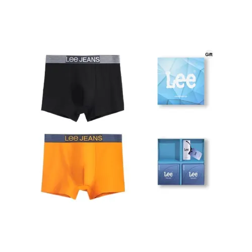 Lee совместный бренд модель нижнее белье подарочная коробка мужское 2 упаковки