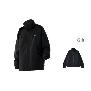 FASTFISH Water Resistant Windproof Wear Resistant Warm Windbreaker Jacket Unisex