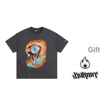 BURNIN T Shirts Unisex Charcoal Gray