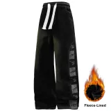 Black Fleece-Lined and Thickened