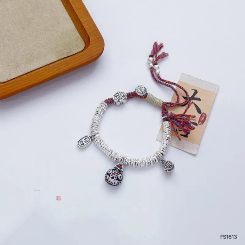Stone Edge Poly 999 Fine Silver Bracelets Unisex-6
