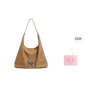 JACD PU Crossbody Shoulder Bags Medium Large Women's Brown Yellow/Gull Gray/Denim Gray Gold