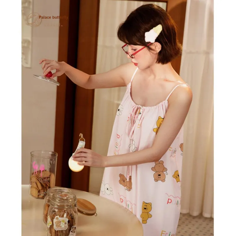 Gongdie x BRUNCH BROTHER Nightgown Women's-5