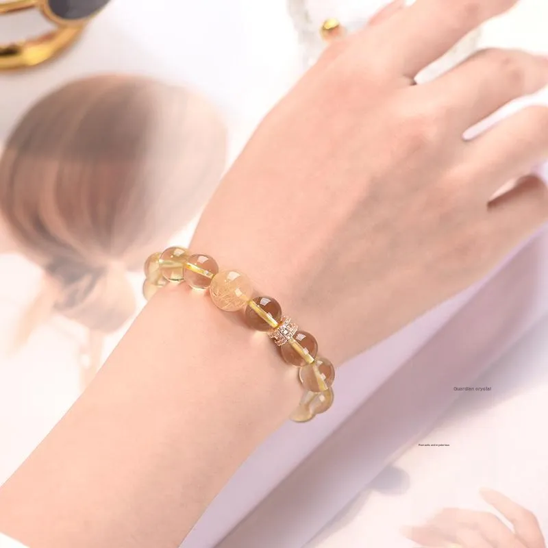 Atsuyama Crystal Jade Bracelets Unisex-3