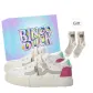 Beige Green+Exclusive Shoe Box+Gift Socks
