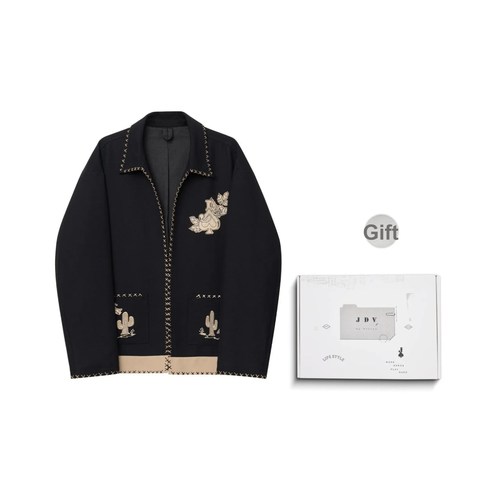 J.D.V Черные Унисекс Куртки