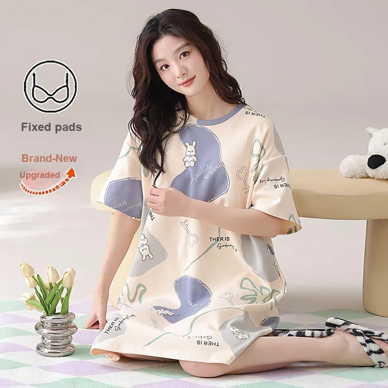 XISHE Women's Nightgowns-4