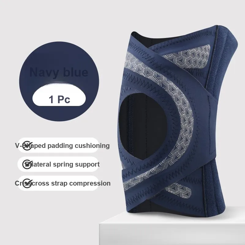 JUNGLELEOPARD CLB Knee Pads Running, Mountaineering, Hiking, Cycling, Soccer, Basketball Unisex-1