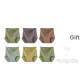 6C Vintage Green+Dark Purple+Chestnut Brown+Bean Green Gray+Ginger Yellow+Vintage Green