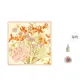Large Scarf Floral-Champagne+Aromatherapy