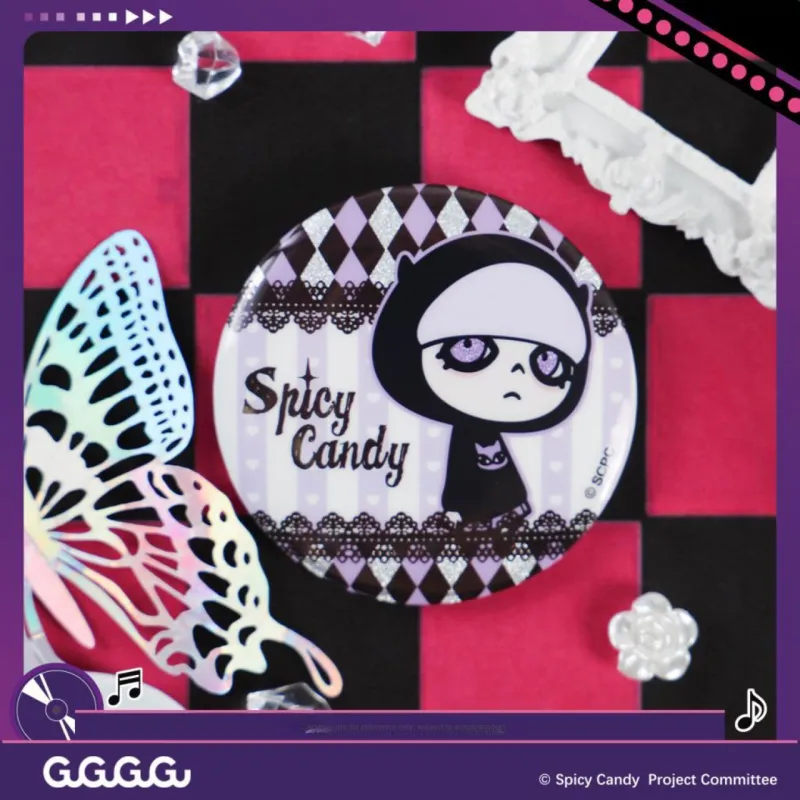 GuGuGuGu Spicy Candy Sweetheart Animation Tinplate Badges-7