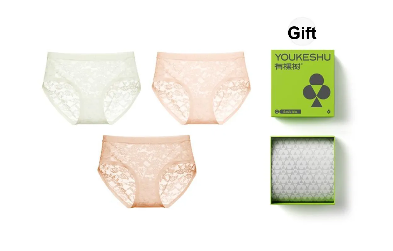 YOUKESHU Underpants Women's 3 Pack