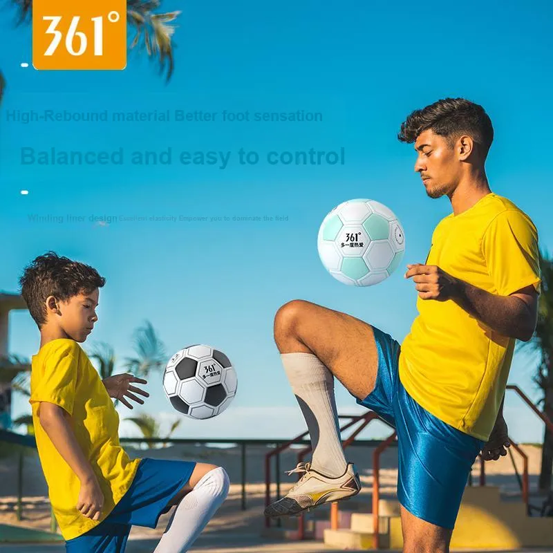 361° Size 4 Soccer TPU Machine Stitched Soccer Ball Unisex-3